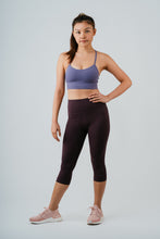 Load image into Gallery viewer, Limitless Crop Tights (Plum)