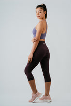 Load image into Gallery viewer, Limitless Crop Tights (Plum)