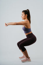 Load image into Gallery viewer, Limitless Crop Tights (Plum)