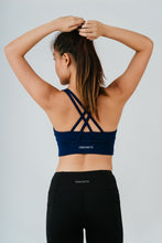 Load image into Gallery viewer, Limitless Sports Bra (Sapphire)