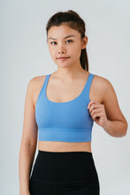 Load image into Gallery viewer, Limitless Sports Bra (Sky)