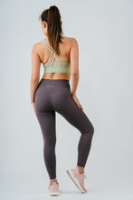 Load image into Gallery viewer, Up and at 'em Longline Bra (Moss)