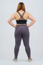 Load image into Gallery viewer, Up and at 'em Longline Bra (Onyx)