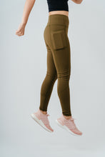 Load image into Gallery viewer, Determination Tights (Olive)
