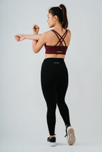 Load image into Gallery viewer, Limitless Sports Bra (Wine)
